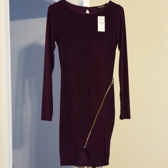 Women's Purple Dress Size Small Fashion Nova NWT - Picture 5 of 8